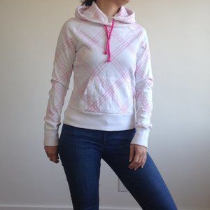Divided By H&M - White & Hot Pink Hoodie